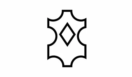 Beschichtetes Leder Icon