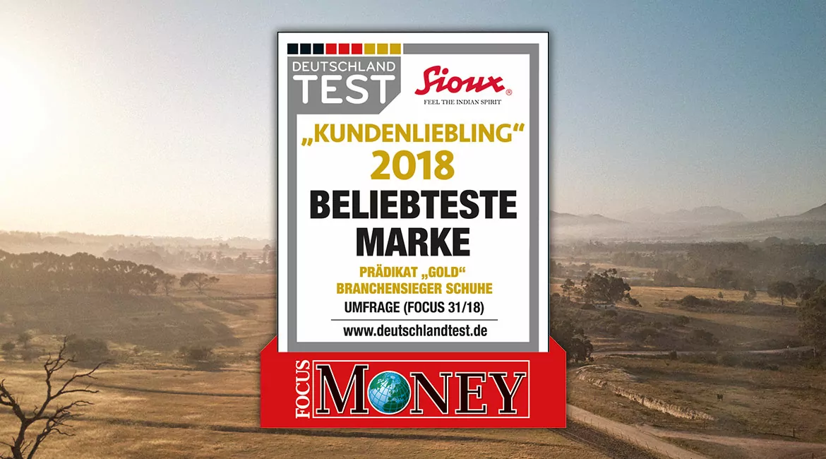 Sioux - Beliebteste Marke 2018