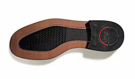 Leder-Intarsien-Sohle