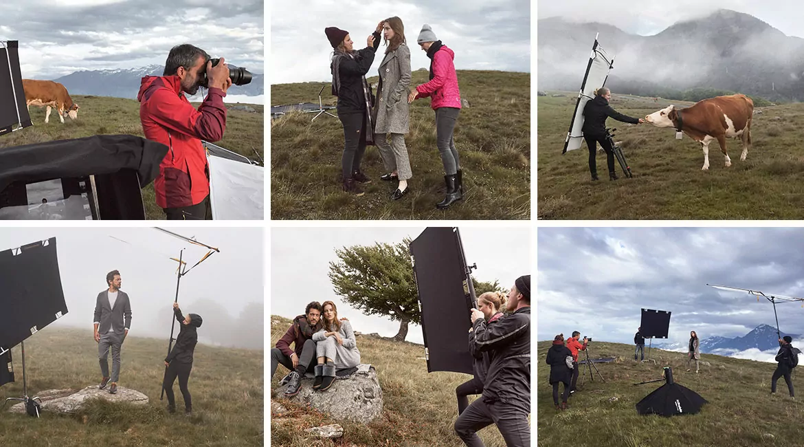 Sioux Fotoshooting Herbst-Winter 2017 – Backstage 