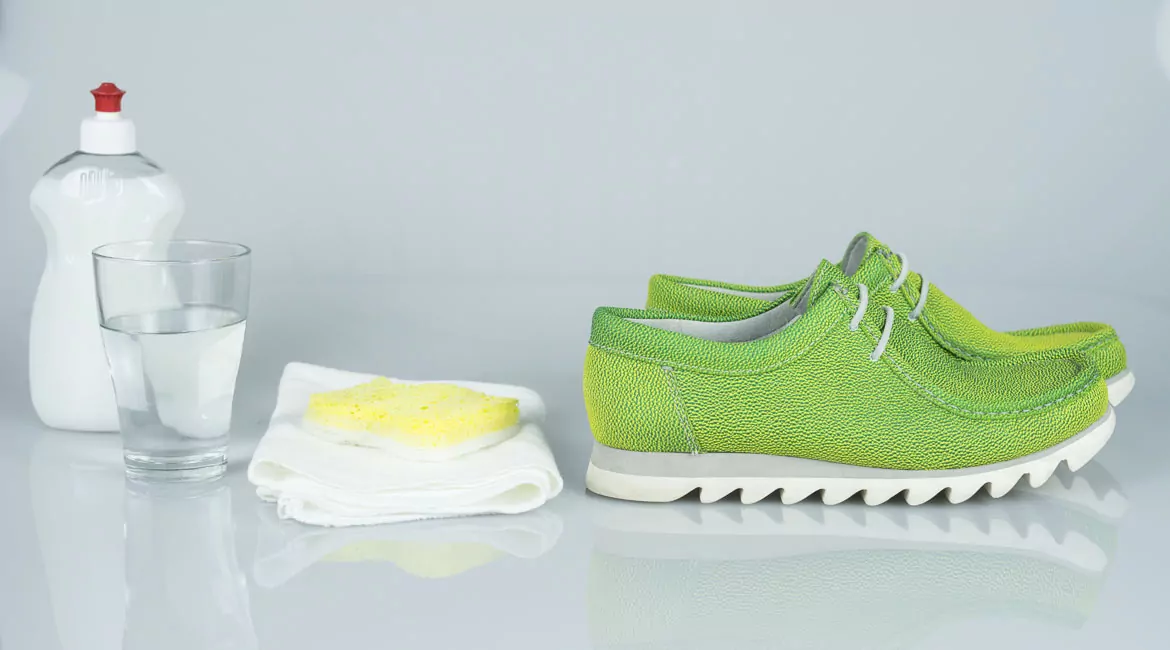 clean white outsoles